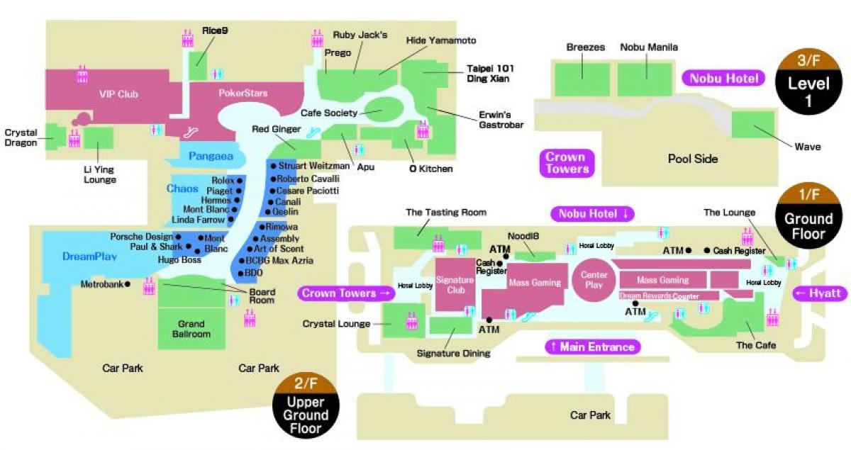 mapa hiria ametsak Macau