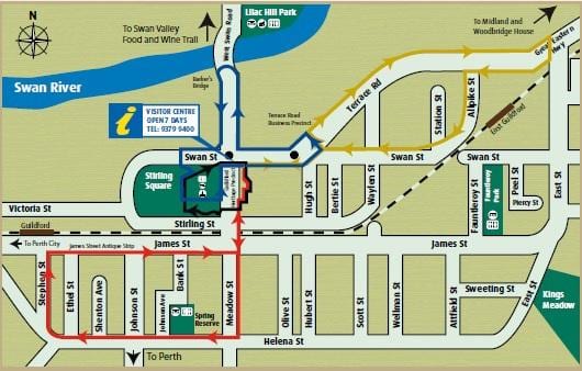 mapa Macau ondare ibili zirkuitua 